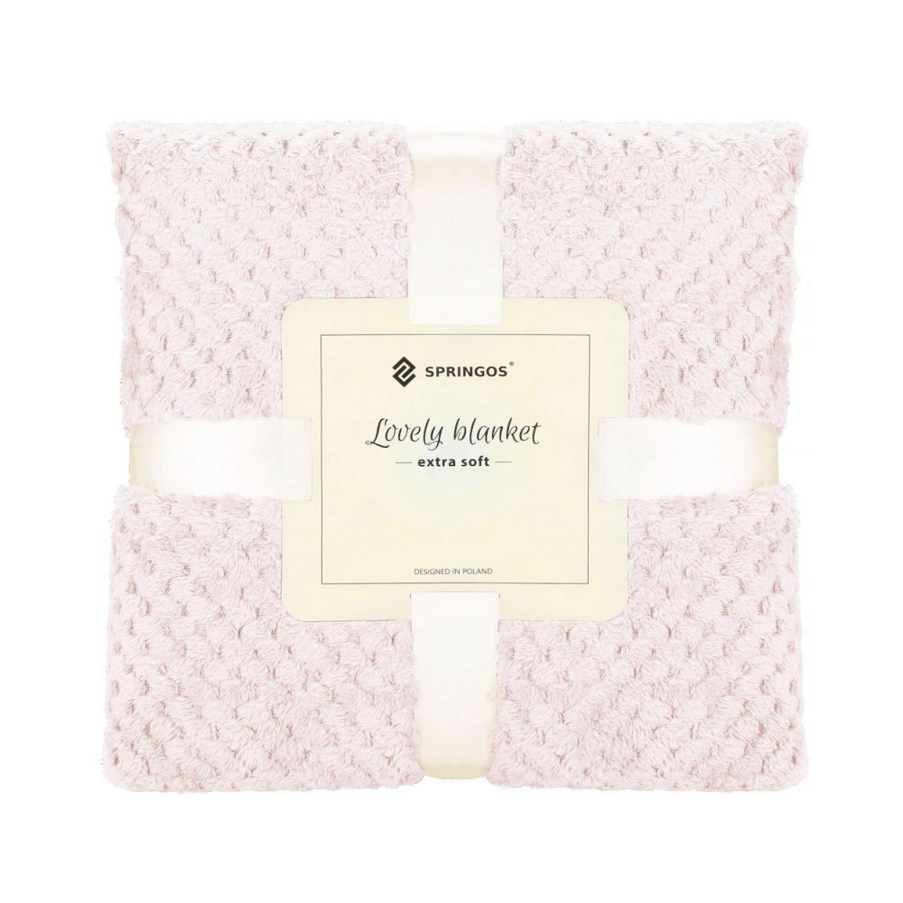 Deka 200x200 cm Springos Vespa starorůžová