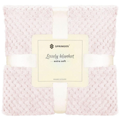 Deka 200x200 cm Springos Vespa starorůžová