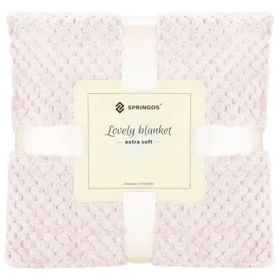 Deka 200x200 cm Springos Vespa starorůžová