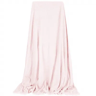 Deka 70x160 cm Springos Splendit svetlo ružová