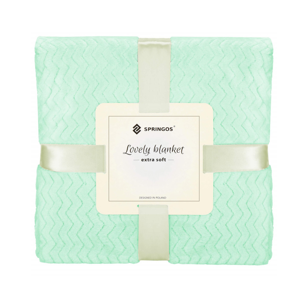 Deka 130x180 cm Springos Splendit zelená