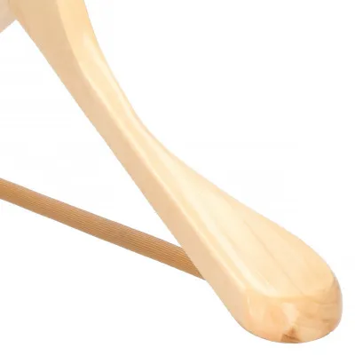 Drevené ramienka na šaty 45 cm, prírodné SPRINGOS HG0050