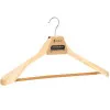 Drevené ramienka na šaty 45 cm, prírodné SPRINGOS HG0050