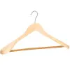 Drevené ramienka na šaty 45 cm, prírodné SPRINGOS HG0050