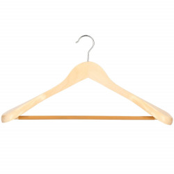 Drevené ramienka na šaty 45 cm, prírodné SPRINGOS HG0050