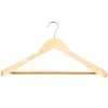 Drevené ramienka na šaty 45 cm, prírodné SPRINGOS HG0050