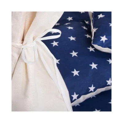 Teepee stan pre deti SPRINGOS Tmavo modrý s hviezdami