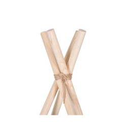 Teepee stan pre deti SPRINGOS Tmavo modrý s hviezdami