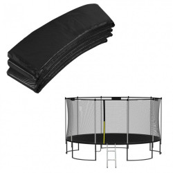 Kryt pružín na trampolínu 366 cm, čierny SPRINGOS