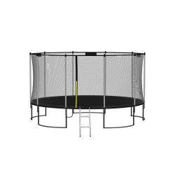 Kryt pružín na trampolínu 244 cm, čierny SPRINGOS