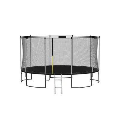 Kryt pružín na trampolínu 244 cm, čierny SPRINGOS