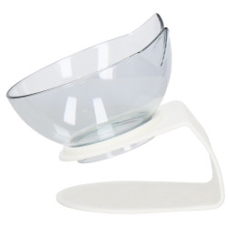 Plastová miska so stojanom pre psa / mačku SPRINGOS