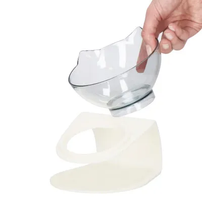 Plastová miska so stojanom pre psa / mačku SPRINGOS