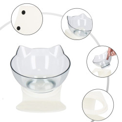 Plastová miska so stojanom pre psa / mačku SPRINGOS