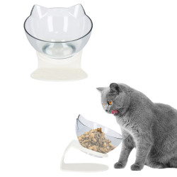Plastová miska so stojanom pre psa / mačku SPRINGOS