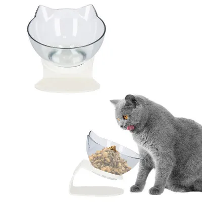 Plastová miska so stojanom pre psa / mačku SPRINGOS