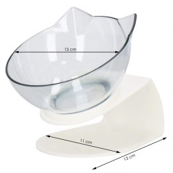 Plastová miska so stojanom pre psa / mačku SPRINGOS