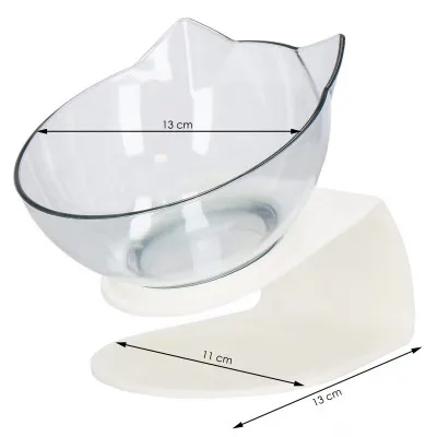 Plastová miska so stojanom pre psa / mačku SPRINGOS