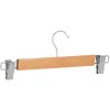 Drevené ramienka s klipmi na nohavice 32,5 cm, prírodná, sada 2ks SPRINGOS HG0055