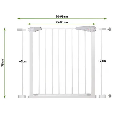 SG0001 OCHRANNÁ LIŠTA, VEĽKOSŤ 76-85 CM PRUŽINY