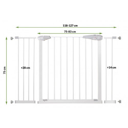SG0001 OCHRANNÁ LIŠTA, VEĽKOSŤ 76-85 CM PRUŽINY