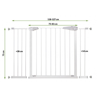 SG0001 OCHRANNÁ LIŠTA, VEĽKOSŤ 76-85 CM PRUŽINY