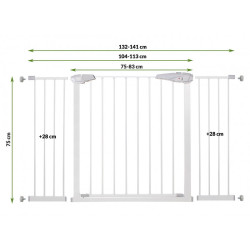 SG0001 OCHRANNÁ LIŠTA, VEĽKOSŤ 76-85 CM PRUŽINY