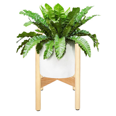 Drevený stojan na kvety 35 cm, prírodný SPRINGOS QAURTER