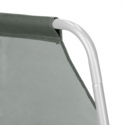 Skladacie ležadlo SPRINGOS KORFU šedé