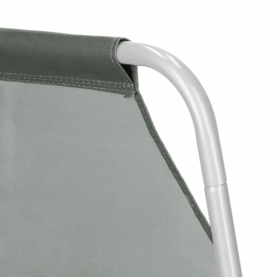 Skladacie ležadlo SPRINGOS KORFU šedé