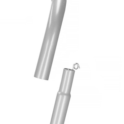 Skladacie ležadlo SPRINGOS KORFU šedé