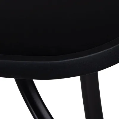 Záhradný stôl 150x90 cm SPRINGOS TOSCANA BLACK čierny