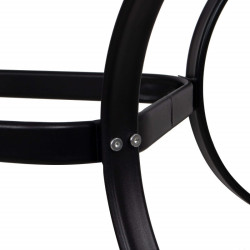 Záhradný stôl 150x90 cm SPRINGOS TOSCANA BLACK čierny