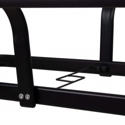 Záhradný stôl 150x90 cm SPRINGOS TOSCANA BLACK čierny