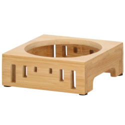 Nerezová miska so stojanom 14 cm pre psa / mačku