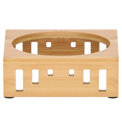 Nerezová miska so stojanom 14 cm pre psa / mačku