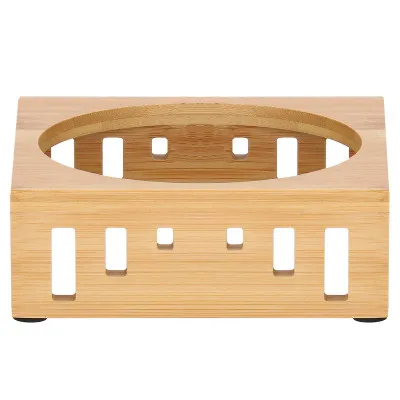 Nerezová miska so stojanom 14 cm pre psa / mačku