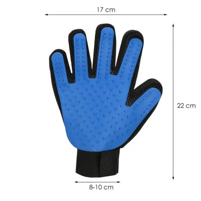 Rukavice na česanie domácich miláčikov SPRINGOS HELLY