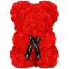 Medvedík z ruží 30 cm, červený SPRINGOS ROSE BEAR