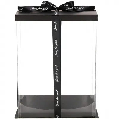 Medvedík z ruží 30 cm, červený s bielym srdcom SPRINGOS ROSE BEAR