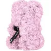 Medvedík z ruží 30 cm, ružový SPRINGOS ROSE BEAR