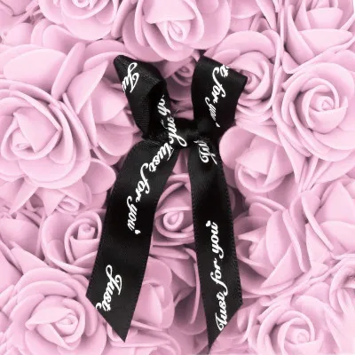 Medvedík z ruží 30 cm, ružový SPRINGOS ROSE BEAR