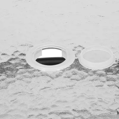 Záhradný stolík 90 cm SPRINGOS BISTRO čierny