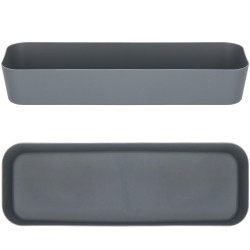 Organizér do zásuvky sivý SPRINGOS HA3062