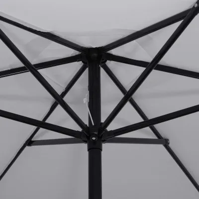 Záhradný slnečník 250 cm, svetlo šedý SPRINGOS SUNNY GU0022