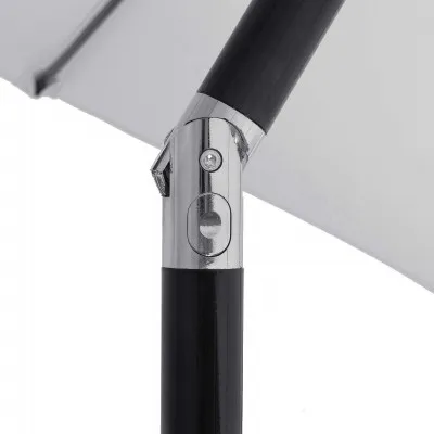 Záhradný slnečník 250 cm, svetlo šedý SPRINGOS SUNNY GU0022