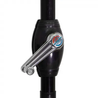 Záhradný slnečník 250 cm, svetlo šedý SPRINGOS SUNNY GU0022