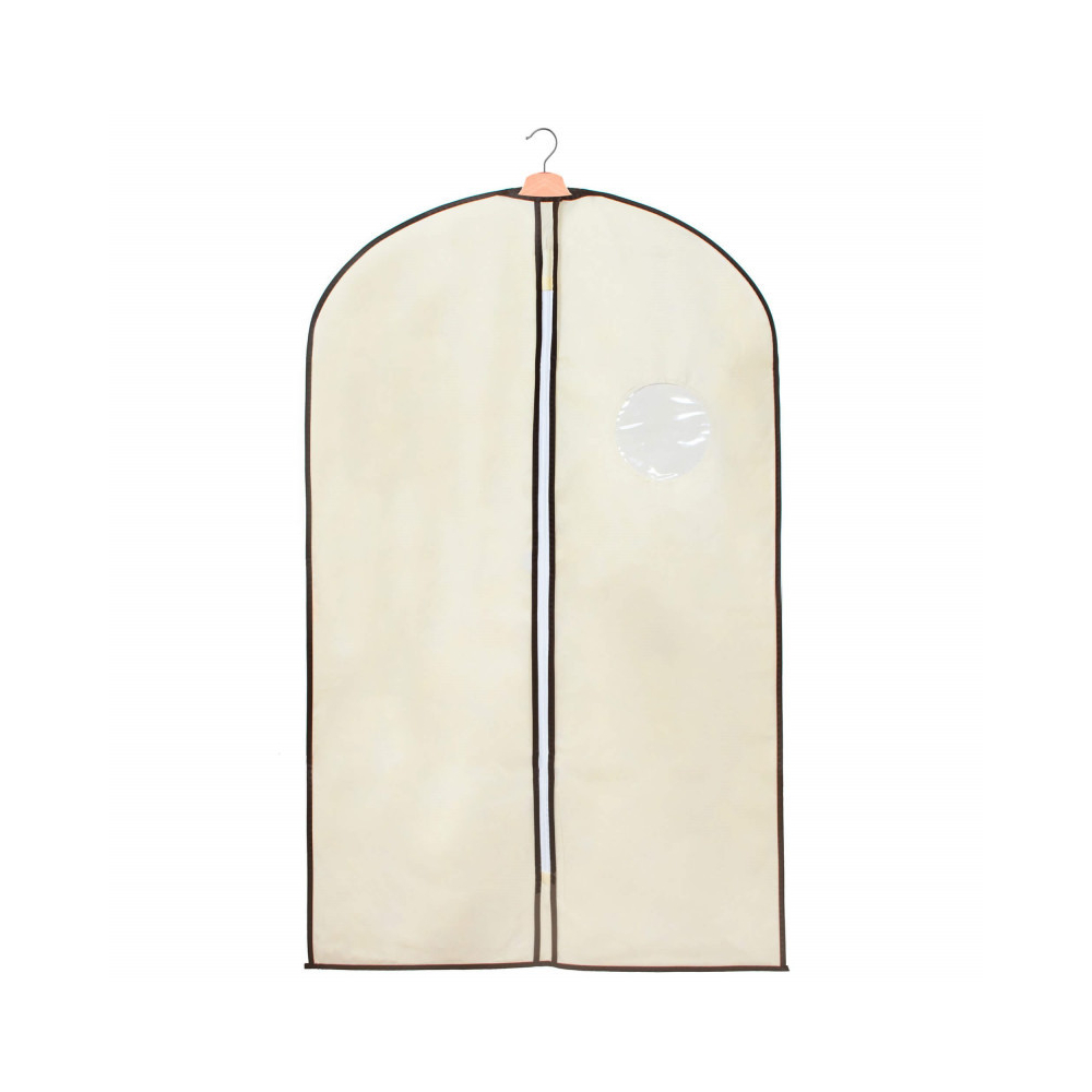 Obal na oděvy 100x60 cm, krémový SPRINGOS HA3078