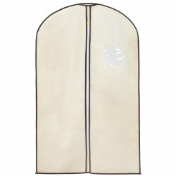 Obal na oděvy 100x60 cm, krémový SPRINGOS HA3078