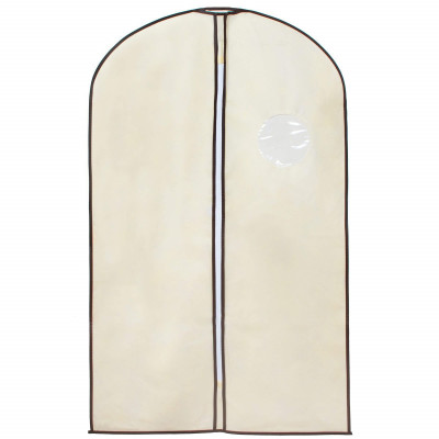 Obal na oděvy 100x60 cm, krémový SPRINGOS HA3078